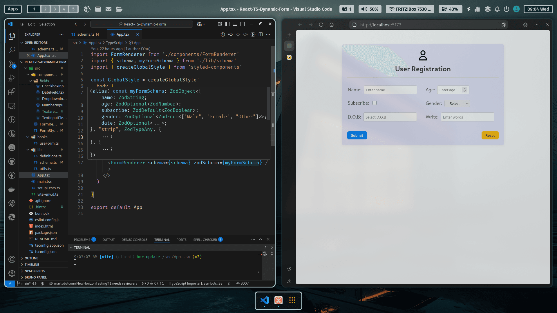 local-host-dynamic-form